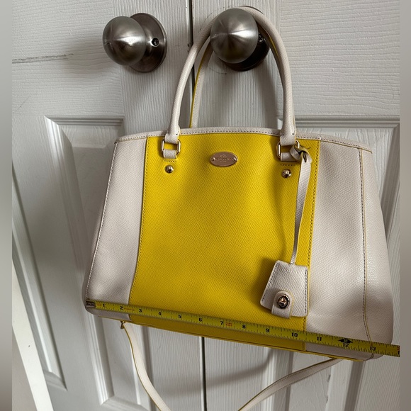 Coach Handbags - COACH MARGOT CARRYALL IN BICOLOR CROSSGRAIN LEATHER